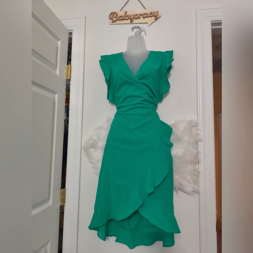 Target Faux Wrap Dress